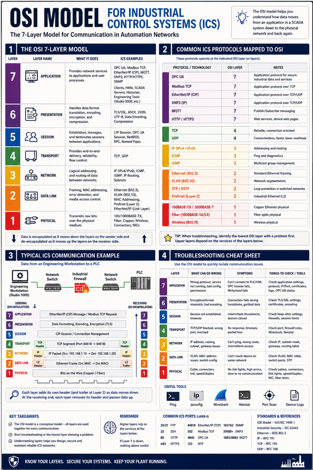 OSI Model Summary